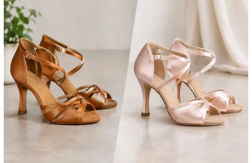Leather Versus Satin Dance Shoes: Which Fits?