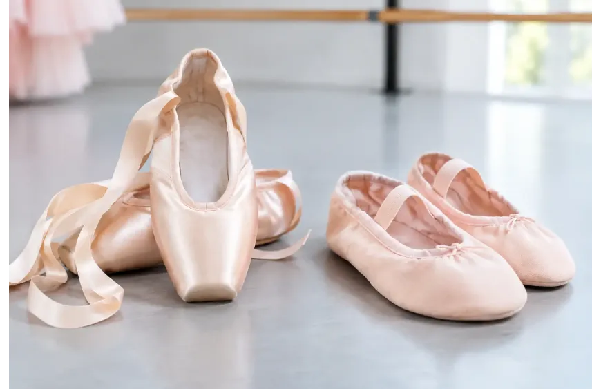 Pointe Shoes Versus Ballet Slippers: Key Differences Pointe Shoes Versus Ballet Slippers: Key Differences