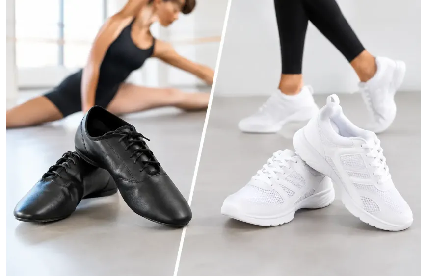 Practice Shoes Versus Dance Sneakers: Which Fits? Practice Shoes Versus Dance Sneakers: Which Fits?