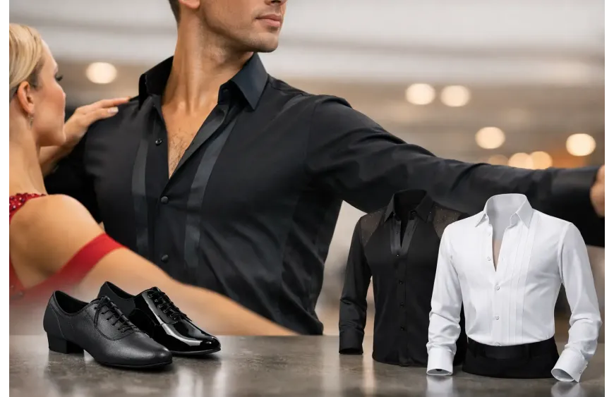 Men's Ballroom Dance Shirts That Perform