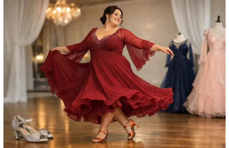Plus Size Ballroom Dresses That Move With You Plus Size Ballroom Dresses That Move With You