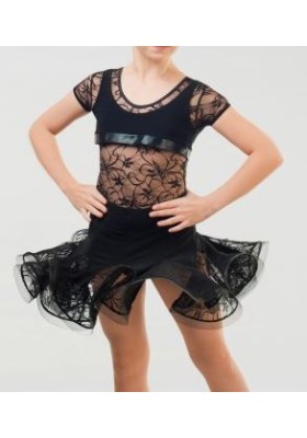 Latin Skirt 21 Black