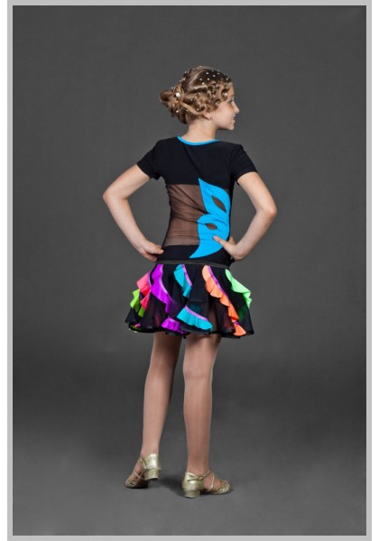 Girls Latin Skirt 01