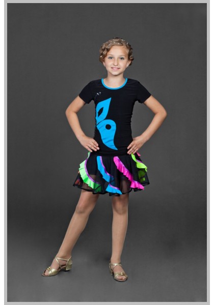 Girls Latin Skirt 01