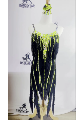 Performance Latin Dress 04 - SOLD