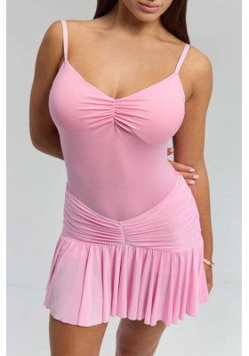 Leotard-56 Luminosa Pink