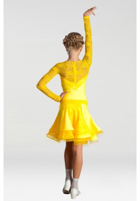 Girl's Dress with 2 Skirts - 03