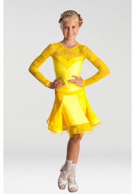 Girl's Dress with 2 Skirts - 03