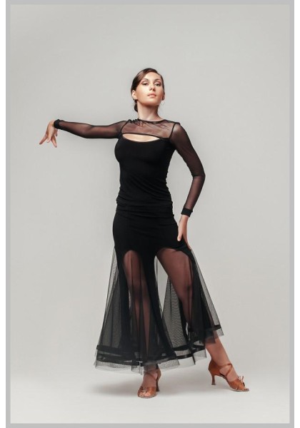 Womens Ballroom Standard Top & Skirt set 07