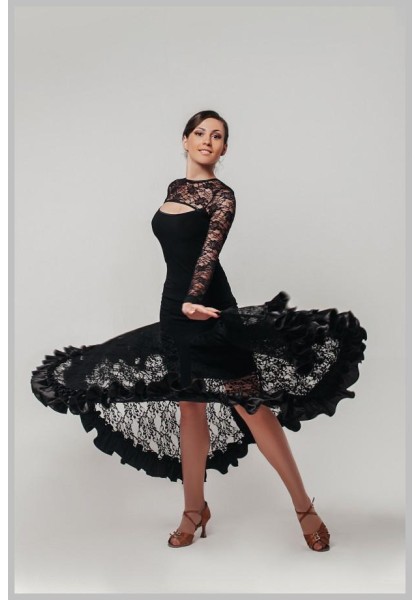 Womens Ballroom Standard Top & Skirt set 09