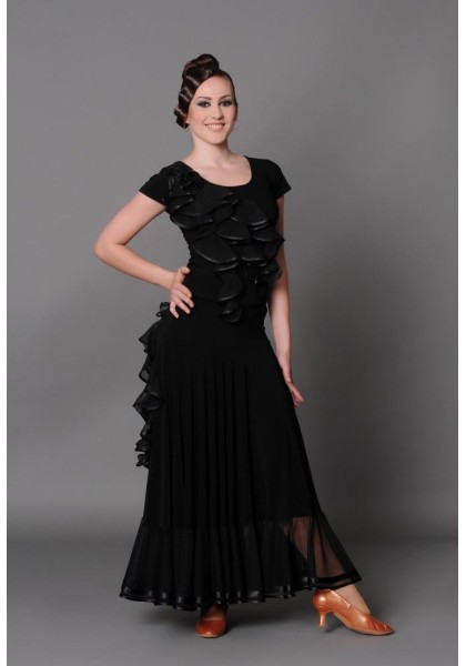 Womens Ballroom Standard Top & Skirt set 25