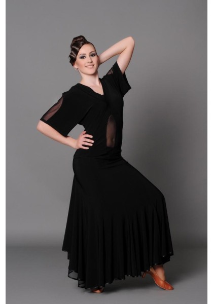 Womens Ballroom Standard Top & Skirt set 29- DanceWearChanpions Womens Ballroom Standard Top & Skirt set 29