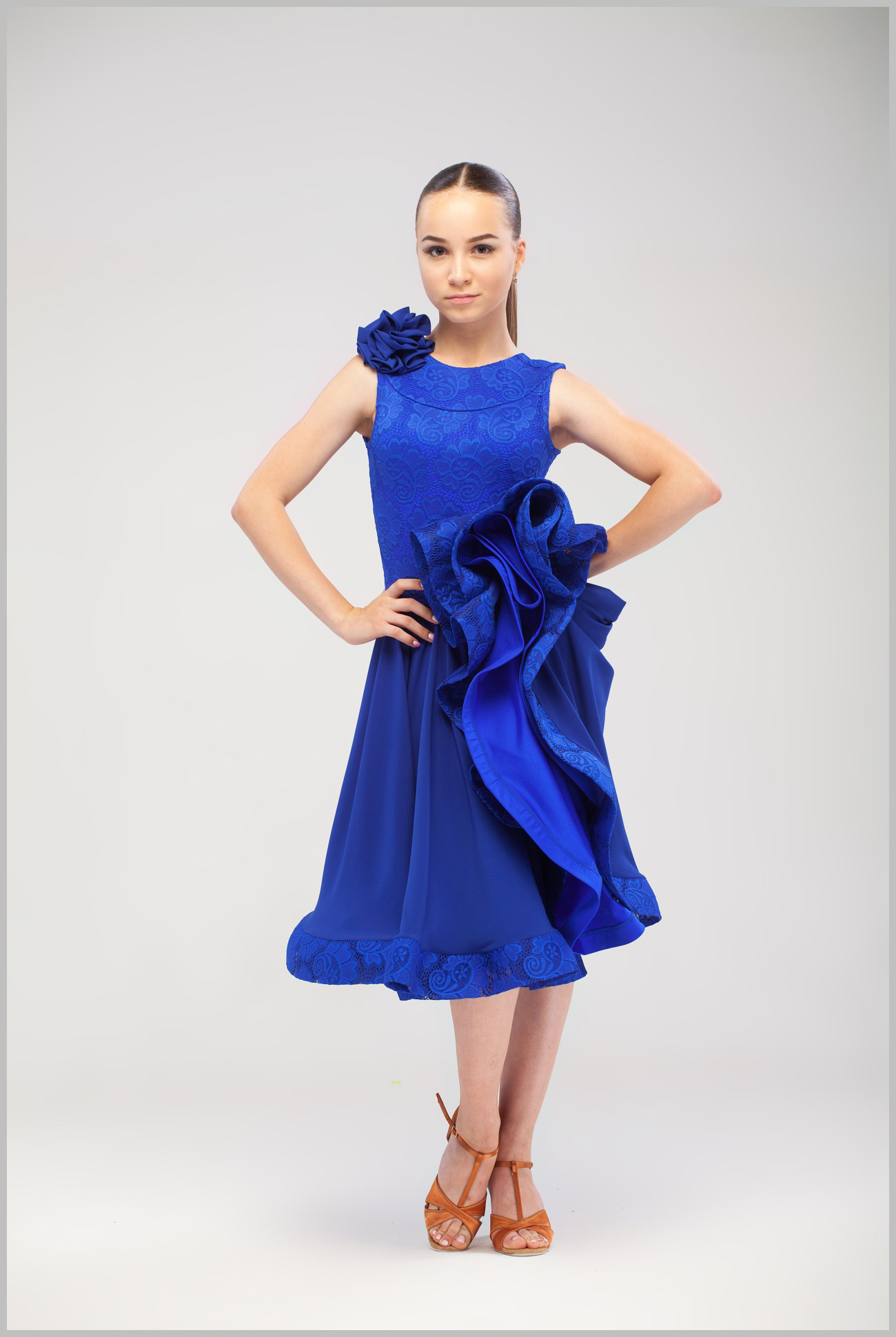 Robe de danse juvénile conforme DanseSport Québec